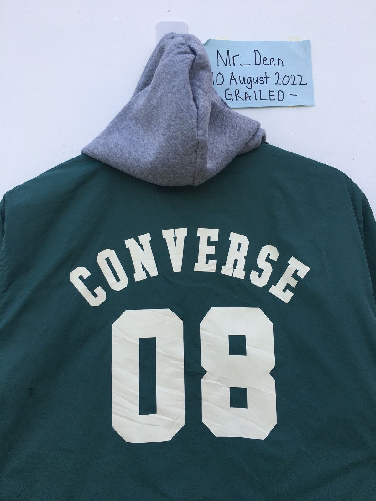 Converse Rare Vintage Converse Big Logo Hoodie Size US L / EU 52-54 / 3 - 5 Thumbnail