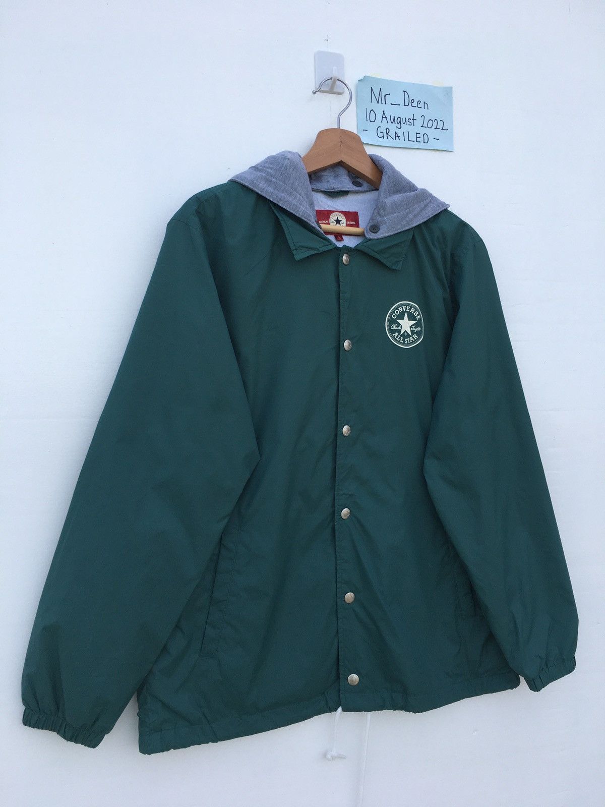 Converse Rare Vintage Converse Big Logo Hoodie Size US L / EU 52-54 / 3 - 8 Thumbnail