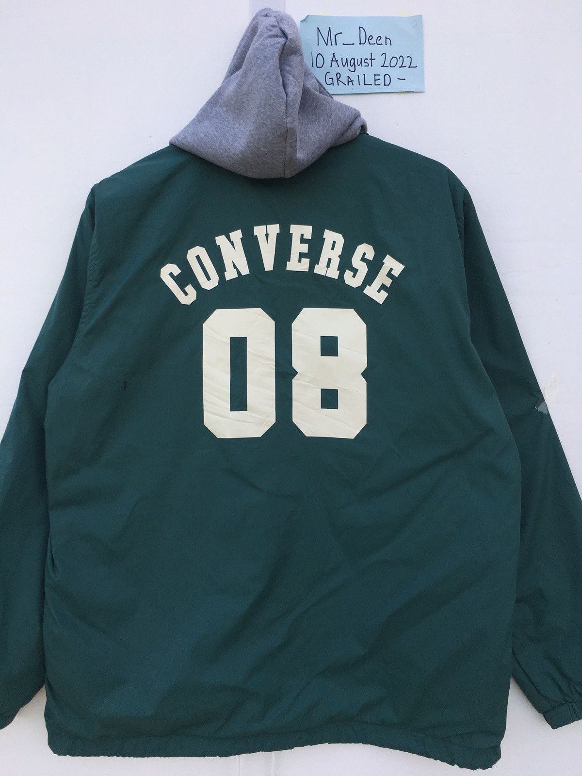 Converse Rare Vintage Converse Big Logo Hoodie Size US L / EU 52-54 / 3 - 4 Thumbnail