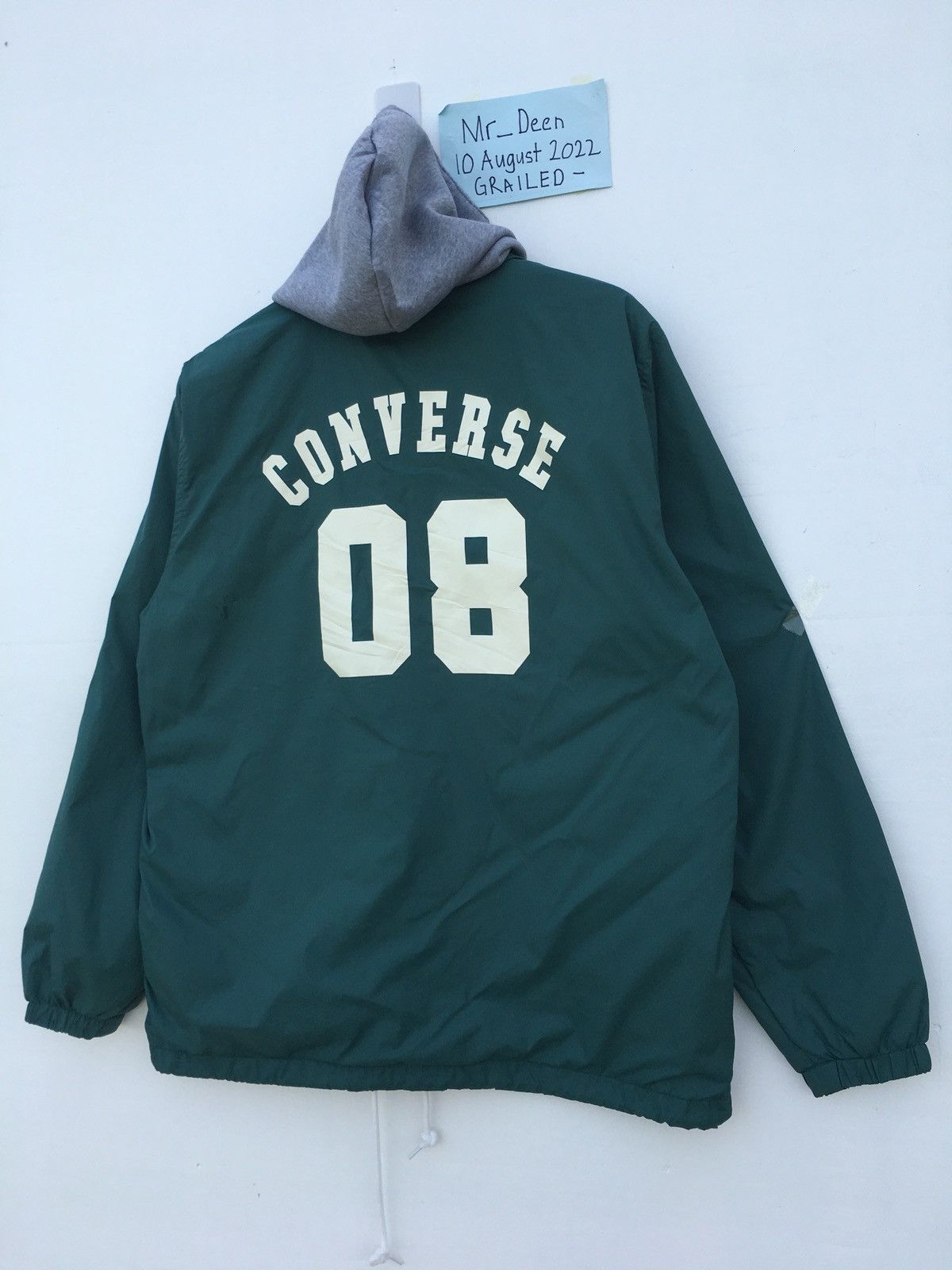 Converse Rare Vintage Converse Big Logo Hoodie Size US L / EU 52-54 / 3 - 3 Thumbnail