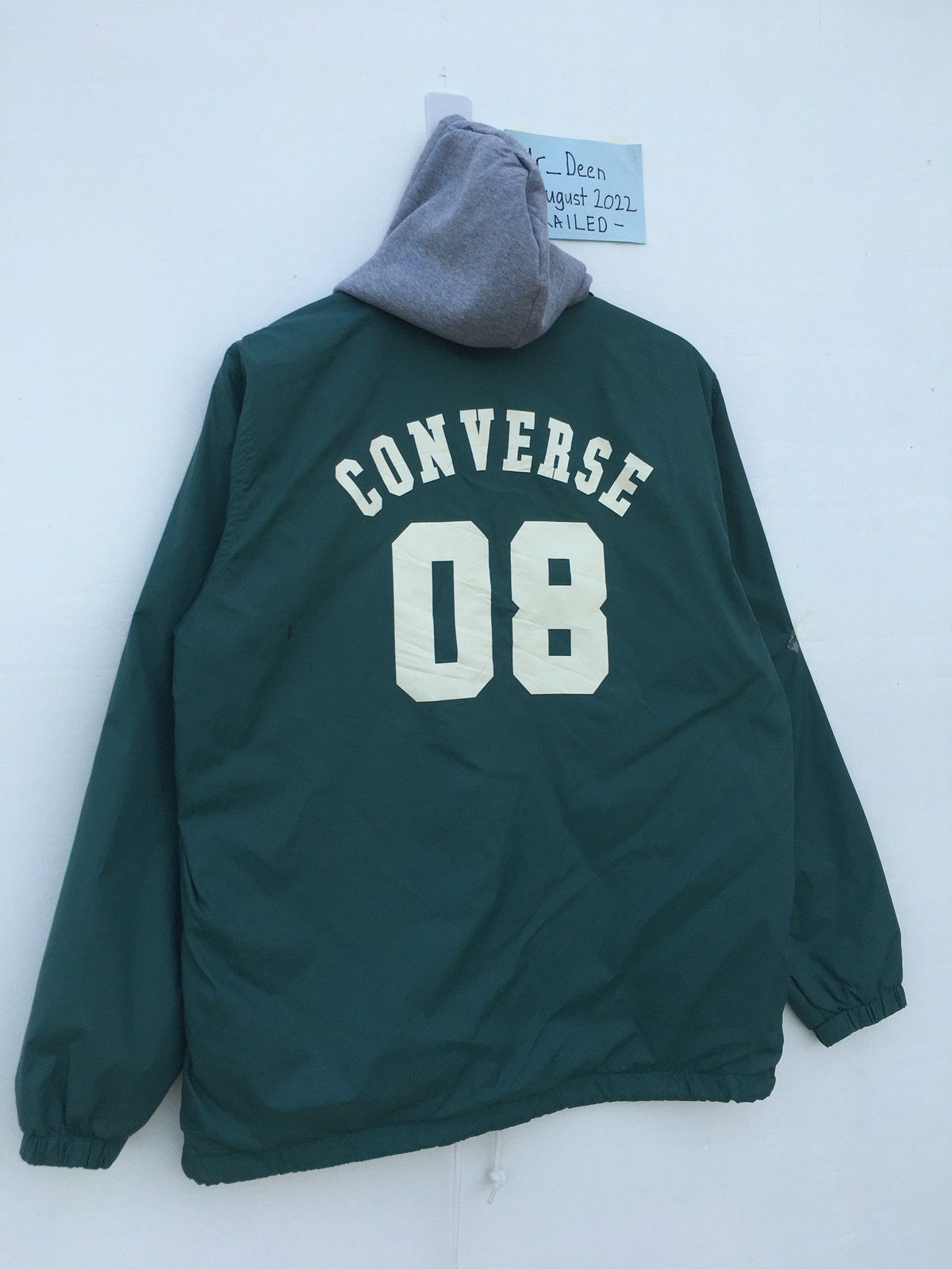 Converse Rare Vintage Converse Big Logo Hoodie Size US L / EU 52-54 / 3 - 2 Thumbnail