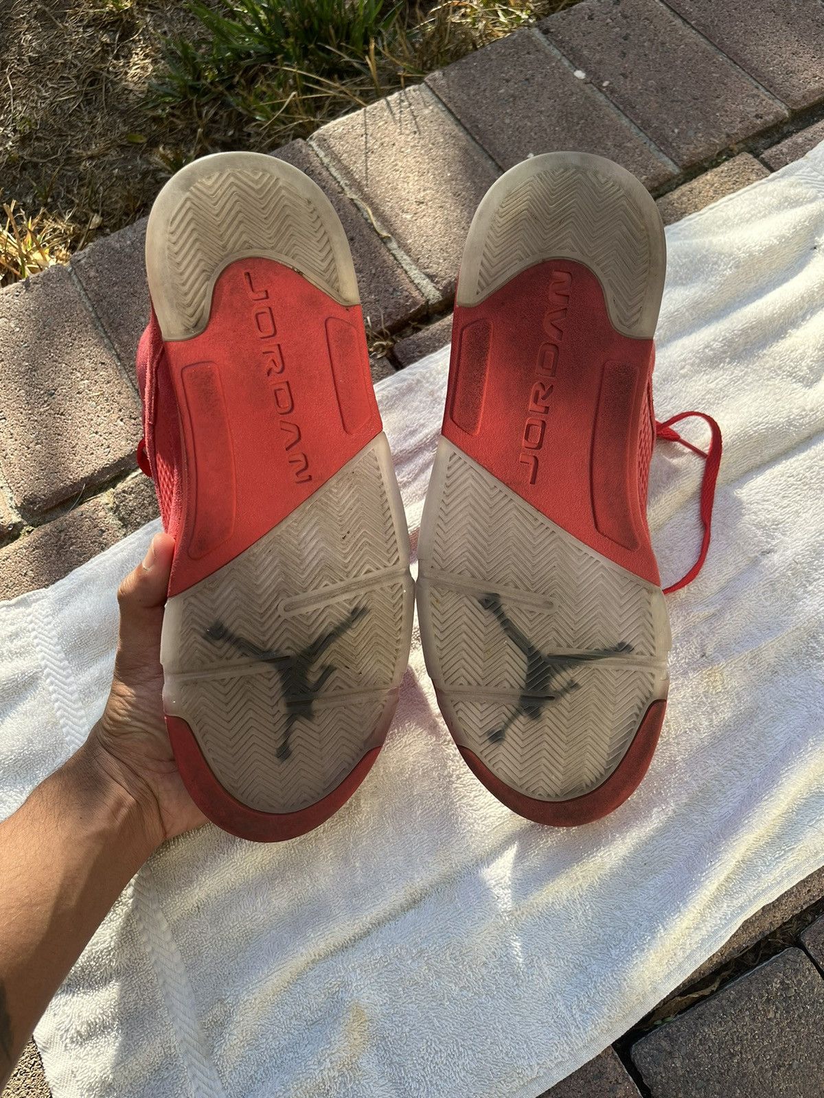 Jordan Brand × Nike Air Jordan 5 Retro “Red Suede” Size US 11.5 / EU 44-45 - 7 Thumbnail