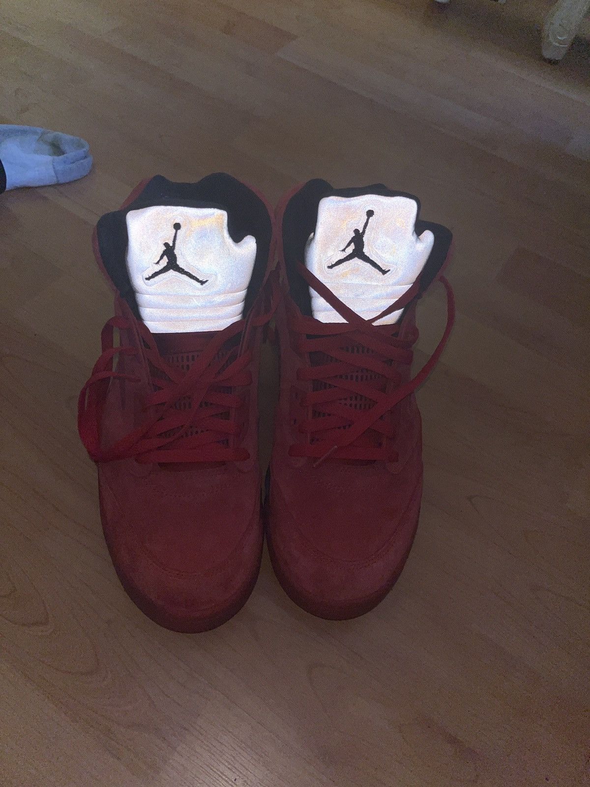 Jordan Brand × Nike Air Jordan 5 Retro “Red Suede” Size US 11.5 / EU 44-45 - 6 Thumbnail