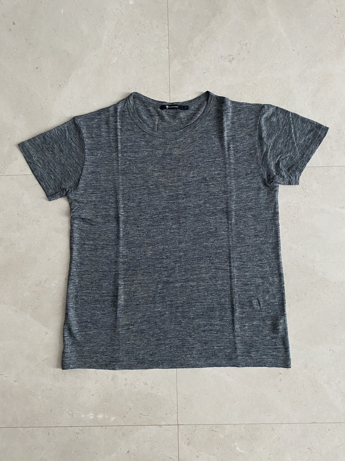 Alexander Wang Heather Linen T-Shirt Size US XS / EU 42 / 0 - 1 Thumbnail