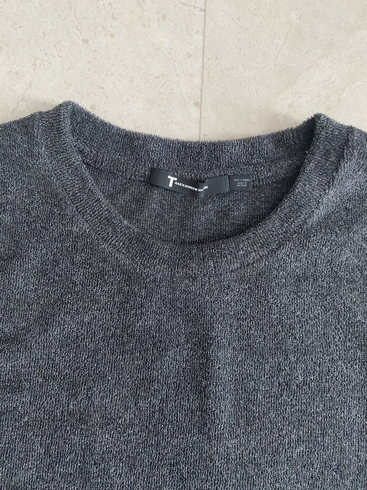 Alexander Wang Terry Cloth T-Shirt Size US XS / EU 42 / 0 - 2 Thumbnail