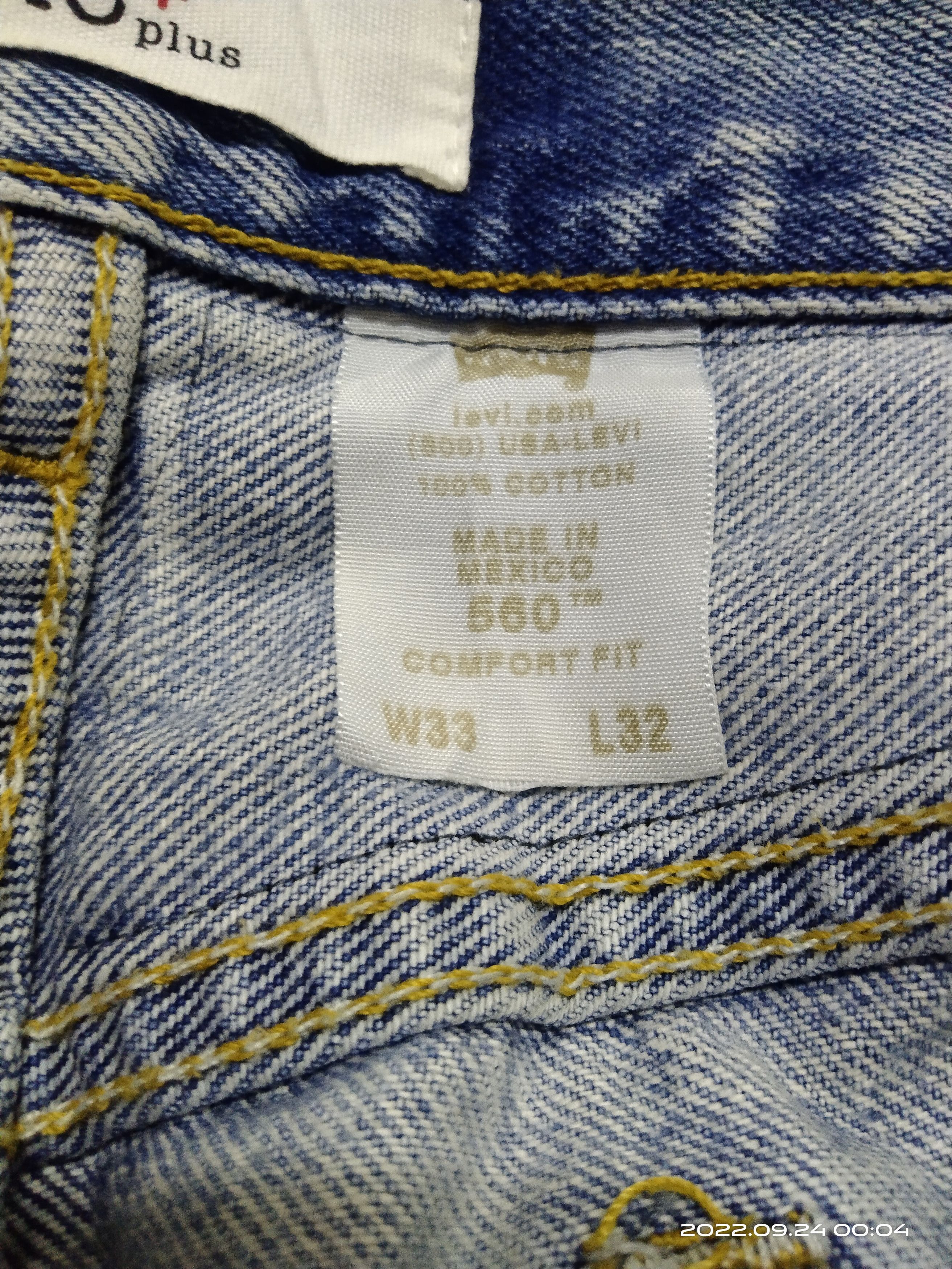 Levi's DiSTRESSSD SHORT PANTS CHARACTER HERO RE + PLUS COLLAB LEVIS Size 33" - 5 Thumbnail