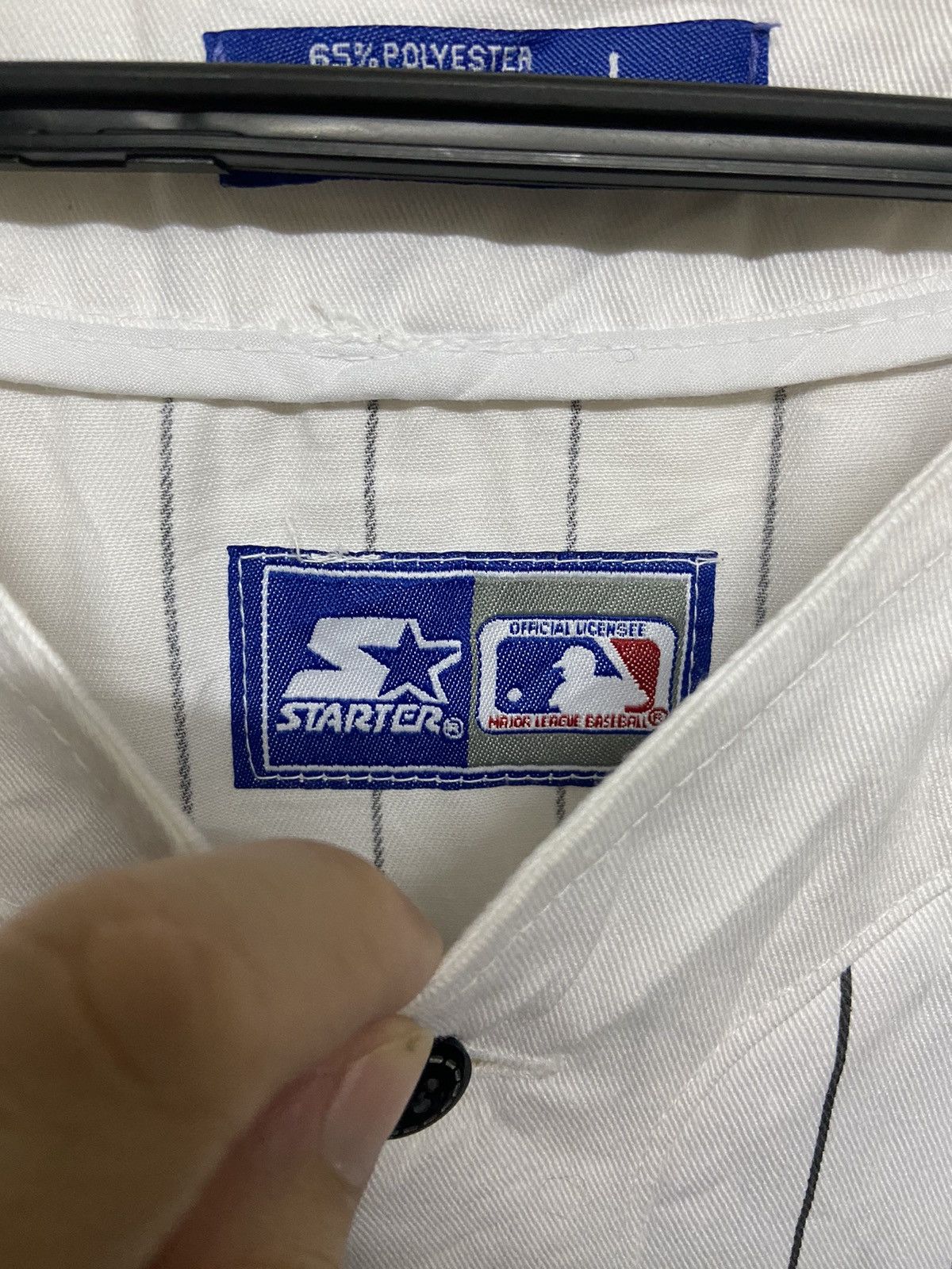 MLB × Starter 🔥OFFERNOW🔥Pittsburgh Pirates MLB Stripped Button Up Jersey Size US L / EU 52-54 / 3 - 4 Thumbnail