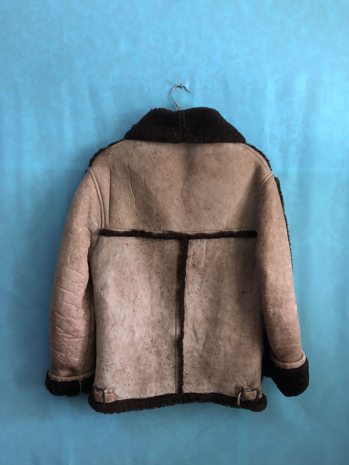 Vintage matterhorn napa california sheepskin bomber shearling Size US XXS / EU 40 - 3 Thumbnail