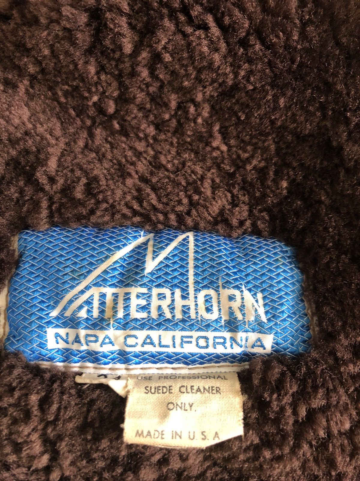 Vintage matterhorn napa california sheepskin bomber shearling Size US XXS / EU 40 - 8 Thumbnail