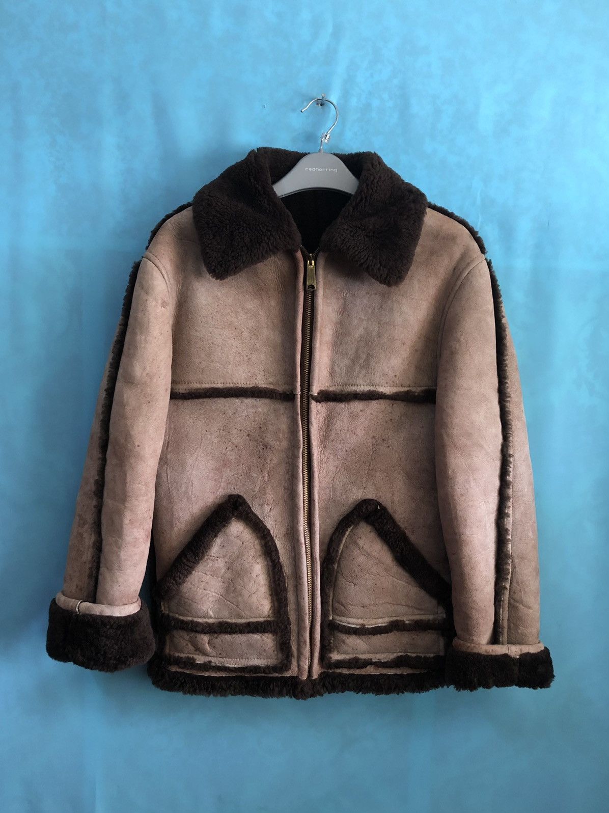 Vintage matterhorn napa california sheepskin bomber shearling Size US XXS / EU 40 - 1 Thumbnail