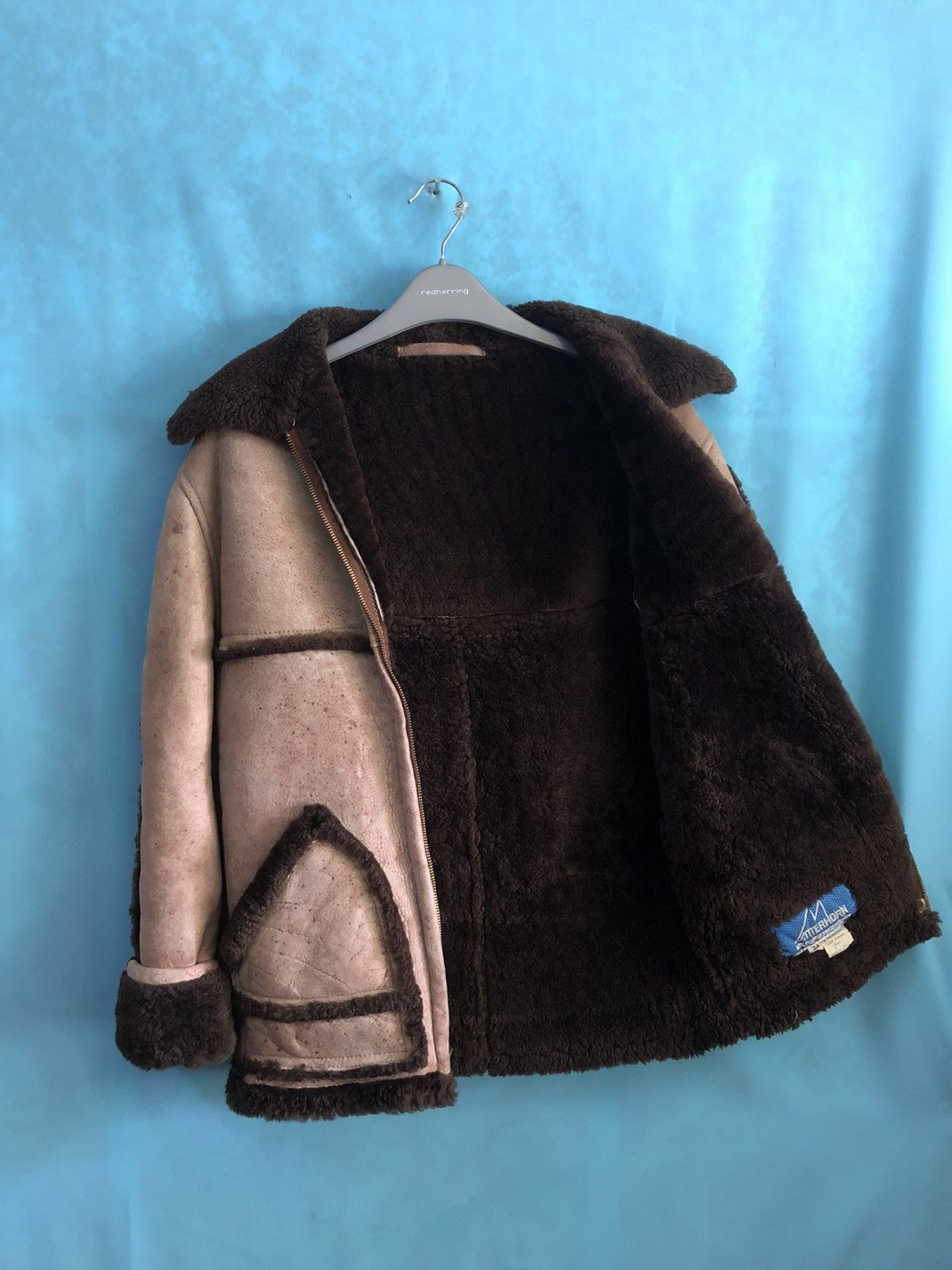 Vintage matterhorn napa california sheepskin bomber shearling Size US XXS / EU 40 - 5 Thumbnail