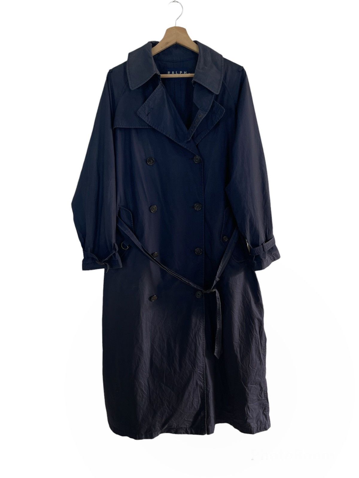 Ralph Lauren Vintage RALPH By RALPH LAUREN TRENCH COAT DOUBLE BREAST RRL Size US L / EU 52-54 / 3 - 1 Thumbnail