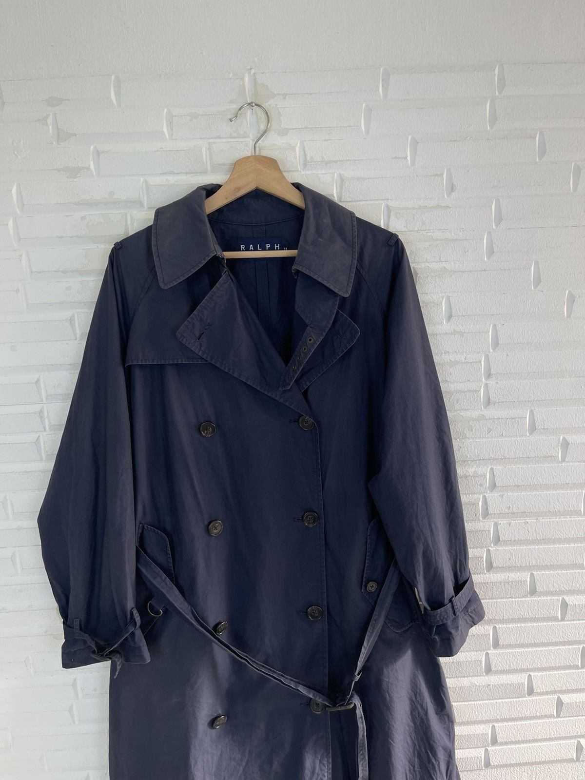 Ralph Lauren Vintage RALPH By RALPH LAUREN TRENCH COAT DOUBLE BREAST RRL Size US L / EU 52-54 / 3 - 2 Thumbnail