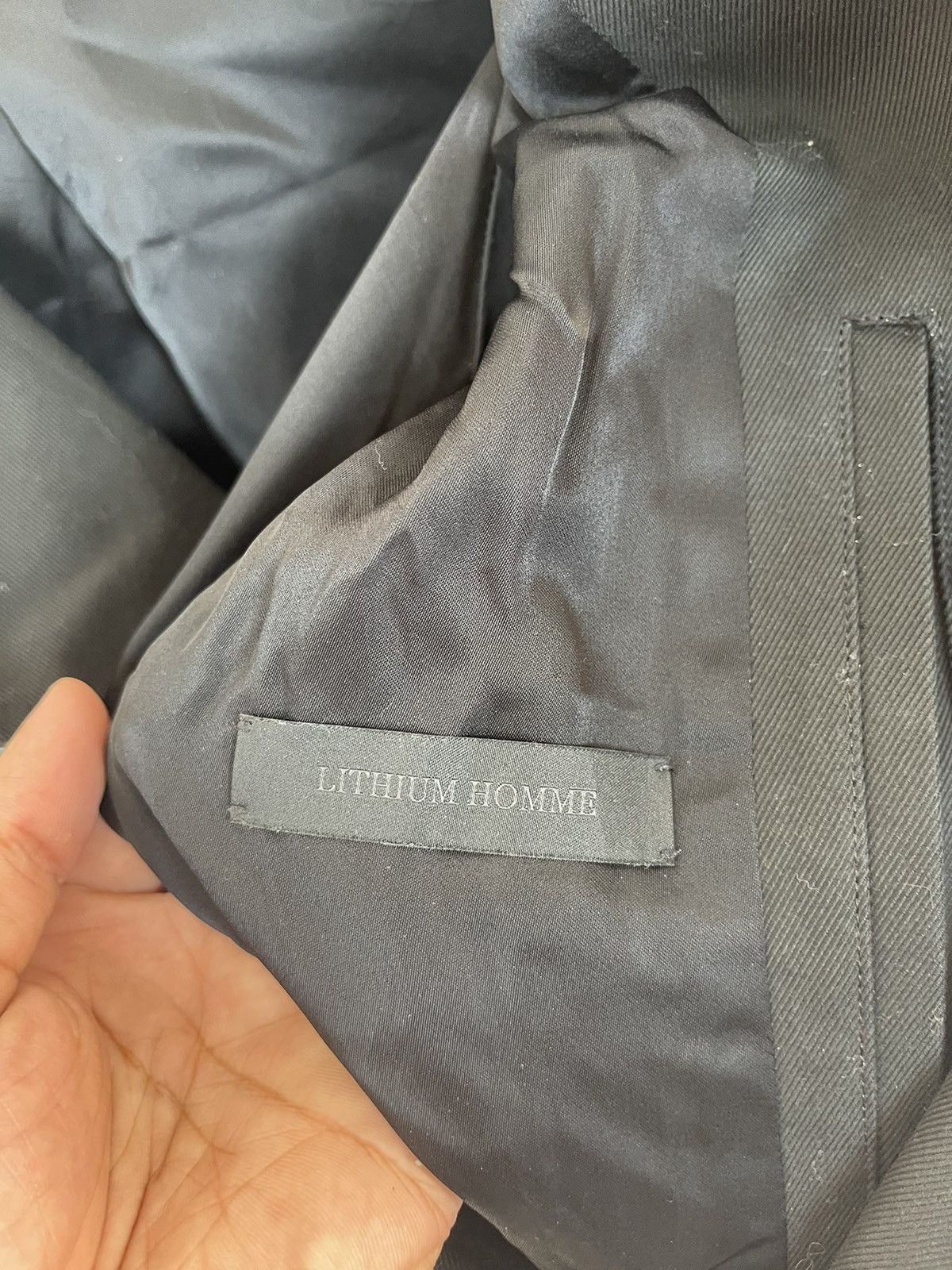 Issey Miyake 🖤BLACK LITHIUM HOMME AVANT GARDE DESIGNER Size US M / EU 48-50 / 2 - 4 Thumbnail