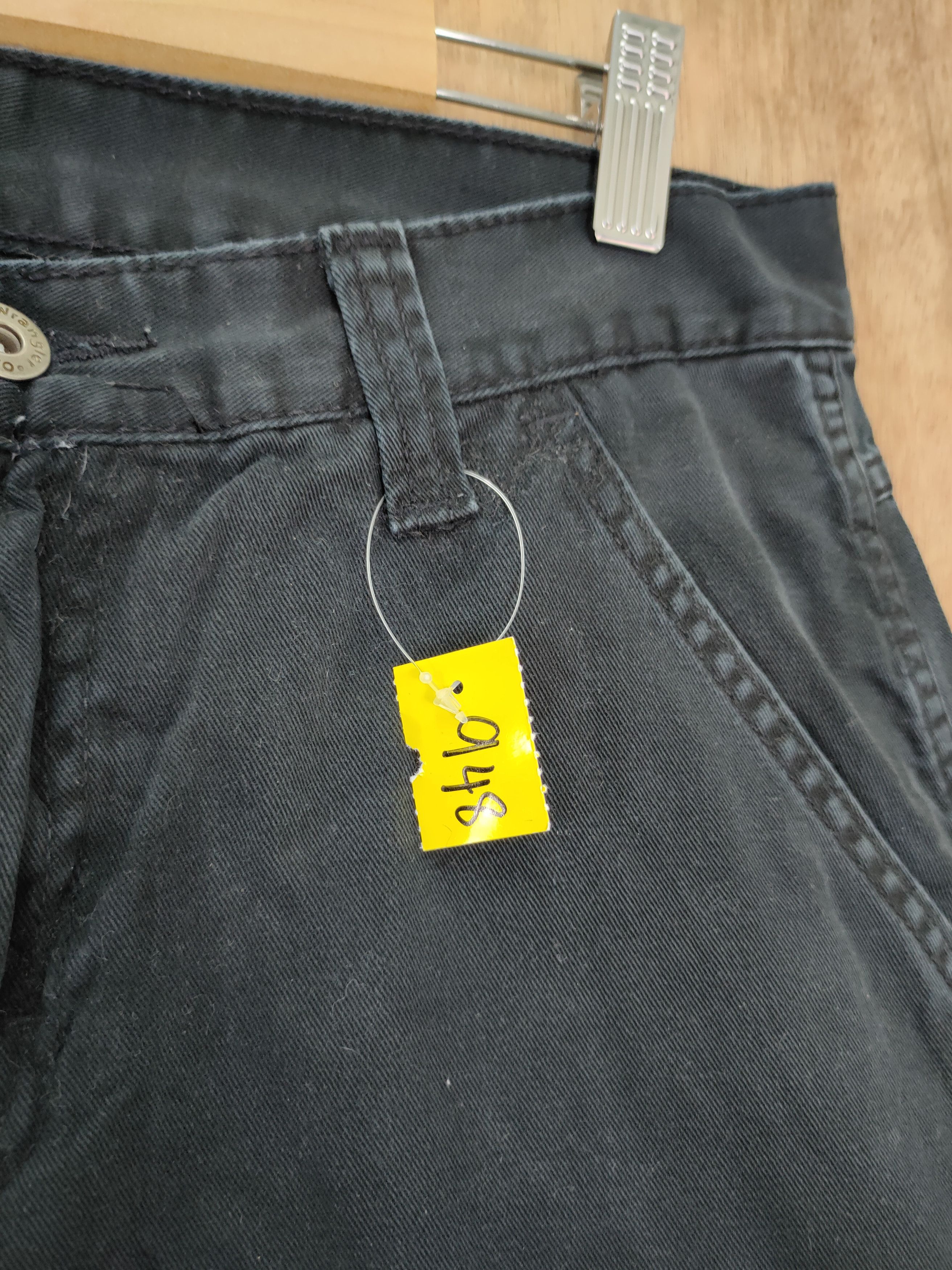 Vintage DL Wrangler black utility cargo vintage pants #948 Size US 31 - 5 Thumbnail