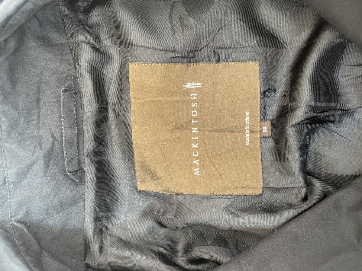 Kiko Kostadinov 🖤BLACK MACKINTOSH DOUBLE BREAST LONG COAT WEATHER Size US M / EU 48-50 / 2 - 4 Thumbnail