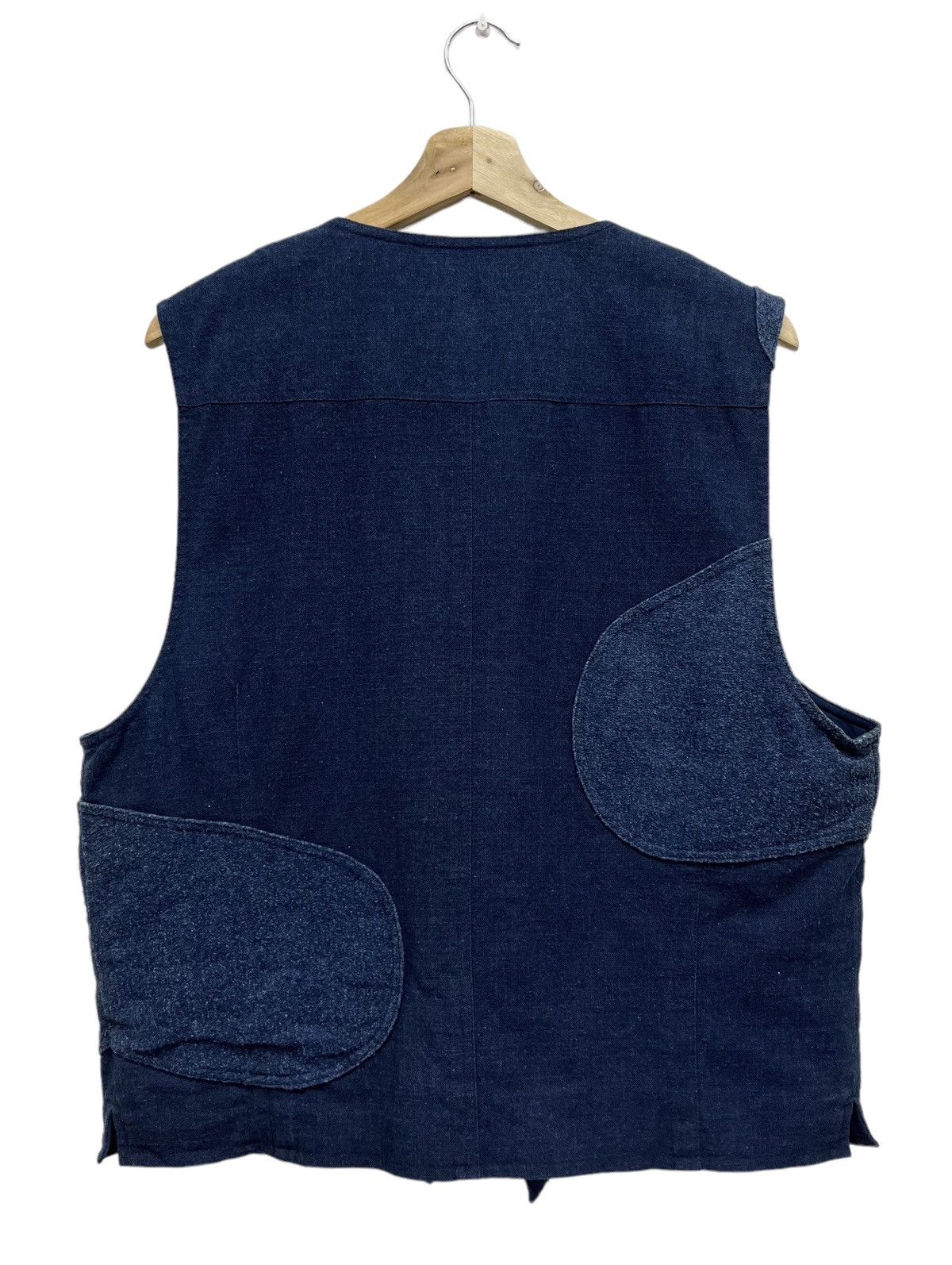 If Six Was Nine MORIOKA Vintage DYEING TAKIURA Patchwork Kapital Style Vest Size US M / EU 48-50 / 2 - 4 Thumbnail