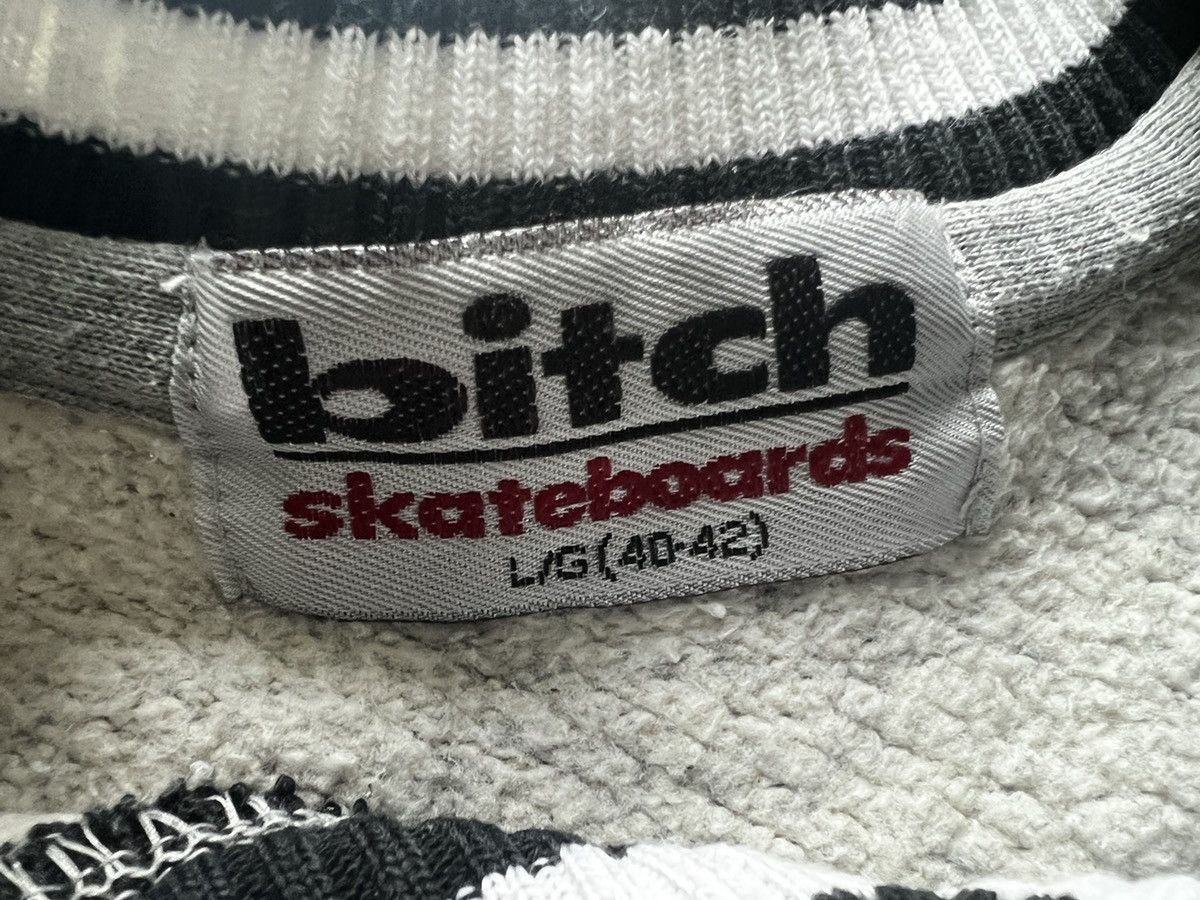Bitch Skateboards : Grey Sweater Skate Sk8