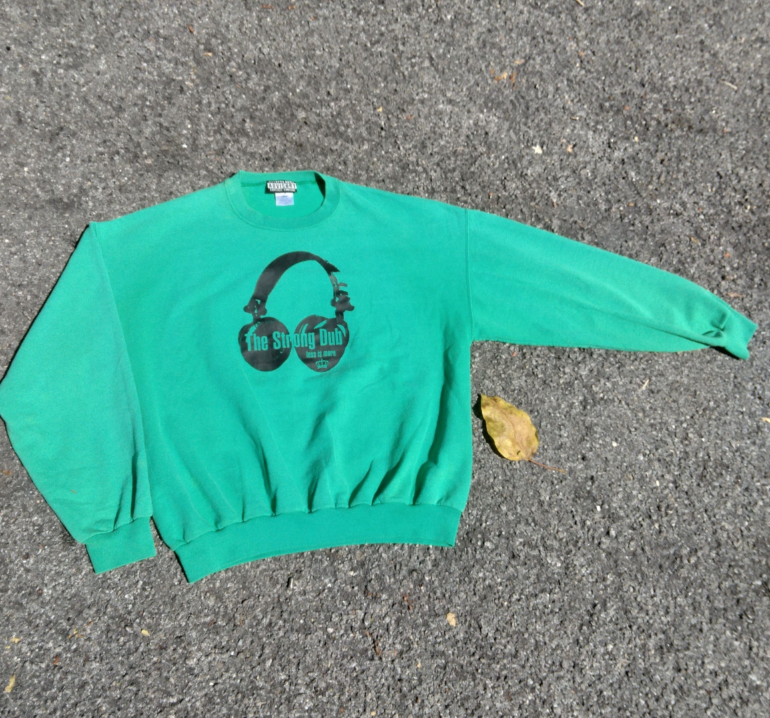 Jerzees × Vintage Vtg Jerzees The Strong Dub Buggy Sweatshirt Size US L / EU 52-54 / 3 - 3 Thumbnail