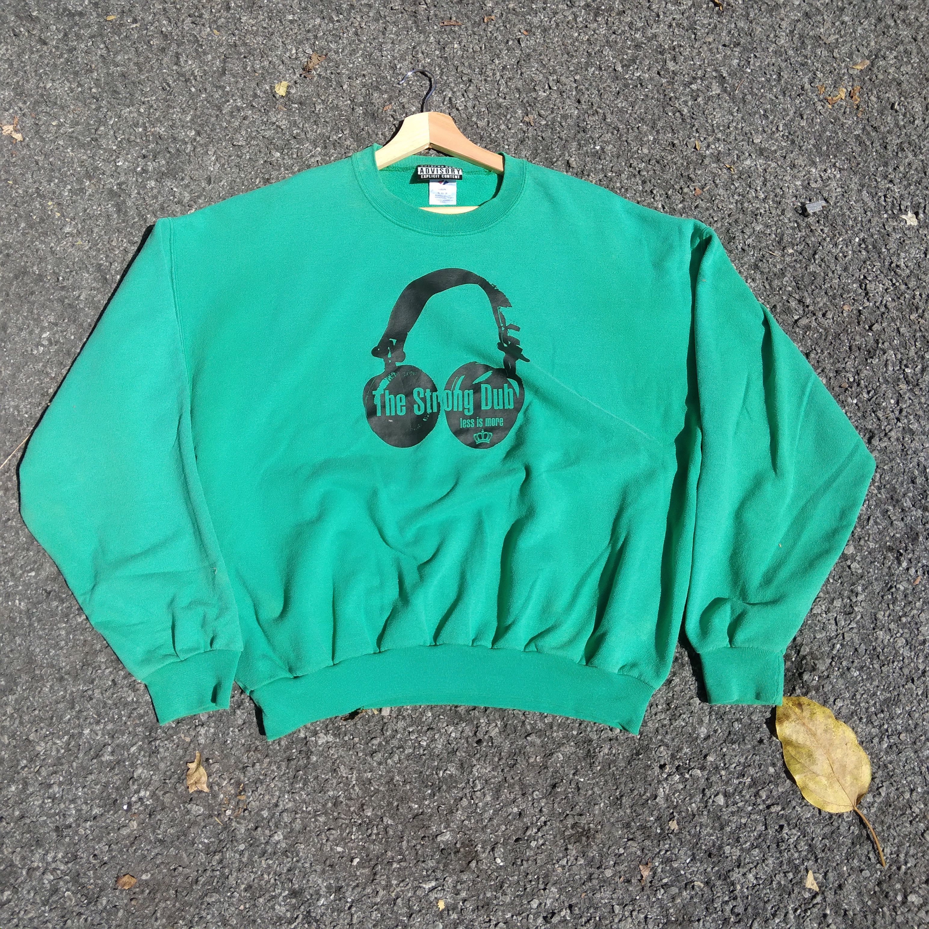 Jerzees × Vintage Vtg Jerzees The Strong Dub Buggy Sweatshirt Size US L / EU 52-54 / 3 - 2 Thumbnail