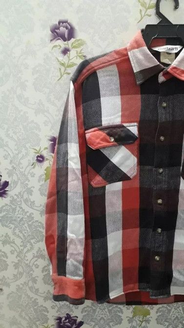 Carhartt × Flannel × Vintage CARHATT JACKET SHIRT MULTI POCKET Size US M / EU 48-50 / 2 - 2 Thumbnail