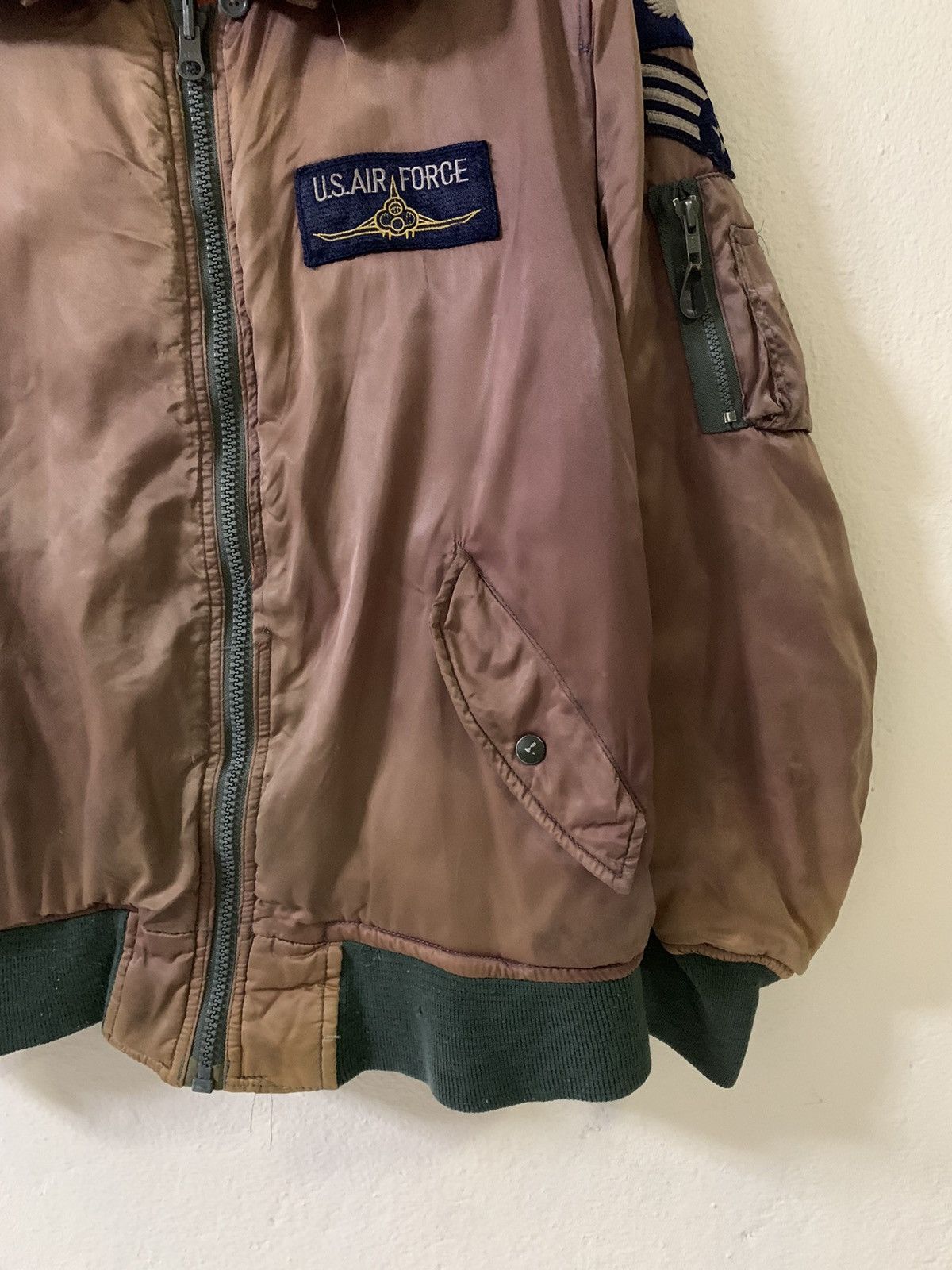 Japanese Brand Japanese Brand US Air Force Flight Jacket Size US XL / EU 56 / 4 - 2 Thumbnail