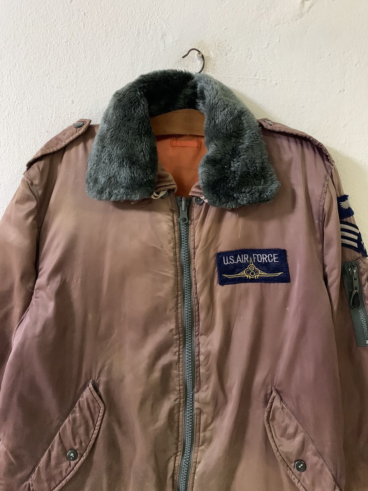 Japanese Brand Japanese Brand US Air Force Flight Jacket Size US XL / EU 56 / 4 - 4 Thumbnail