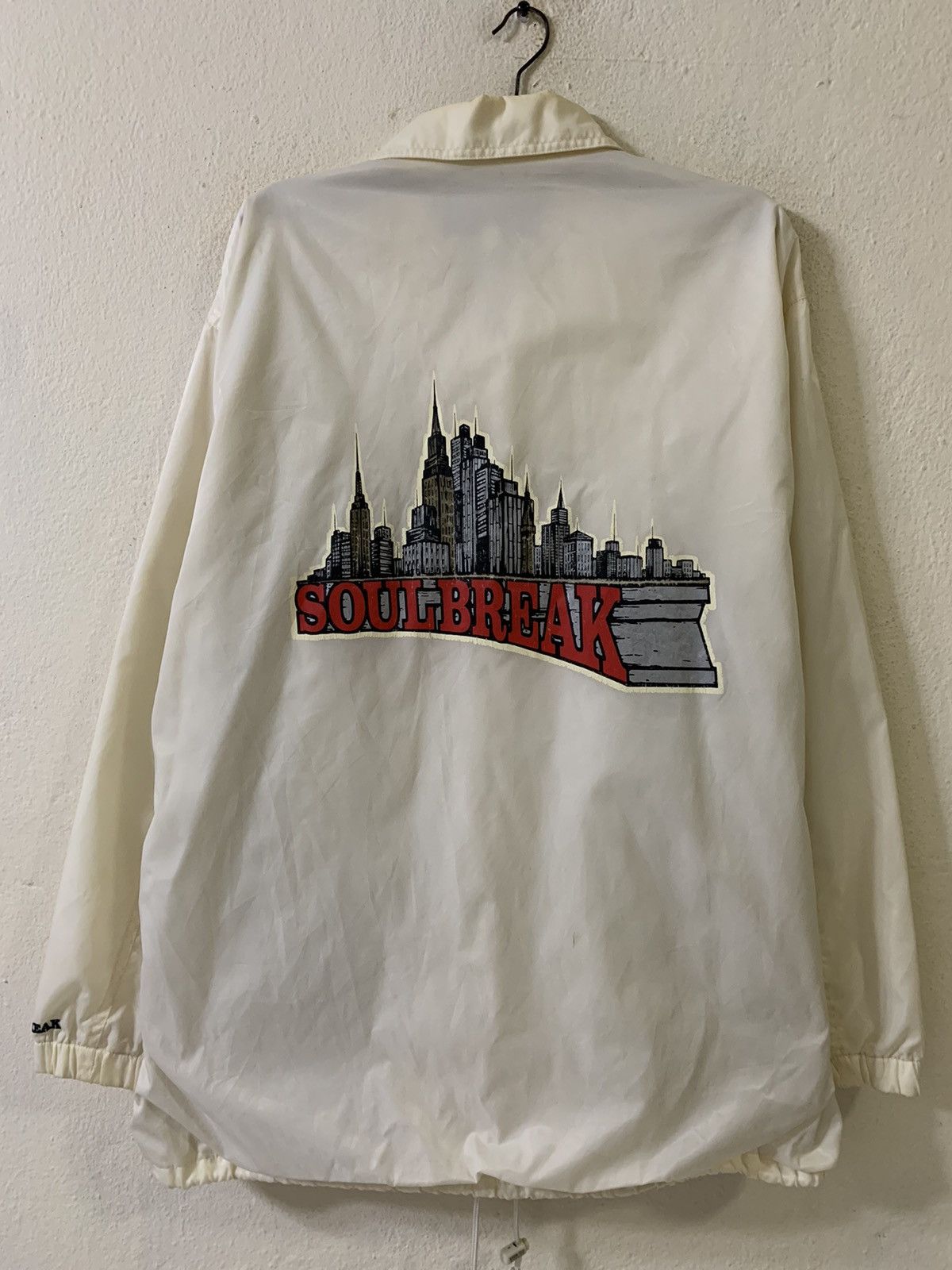 Japanese Brand Soul Break Rap Street Windbreaker Jacket Size US L / EU 52-54 / 3 - 1 Thumbnail