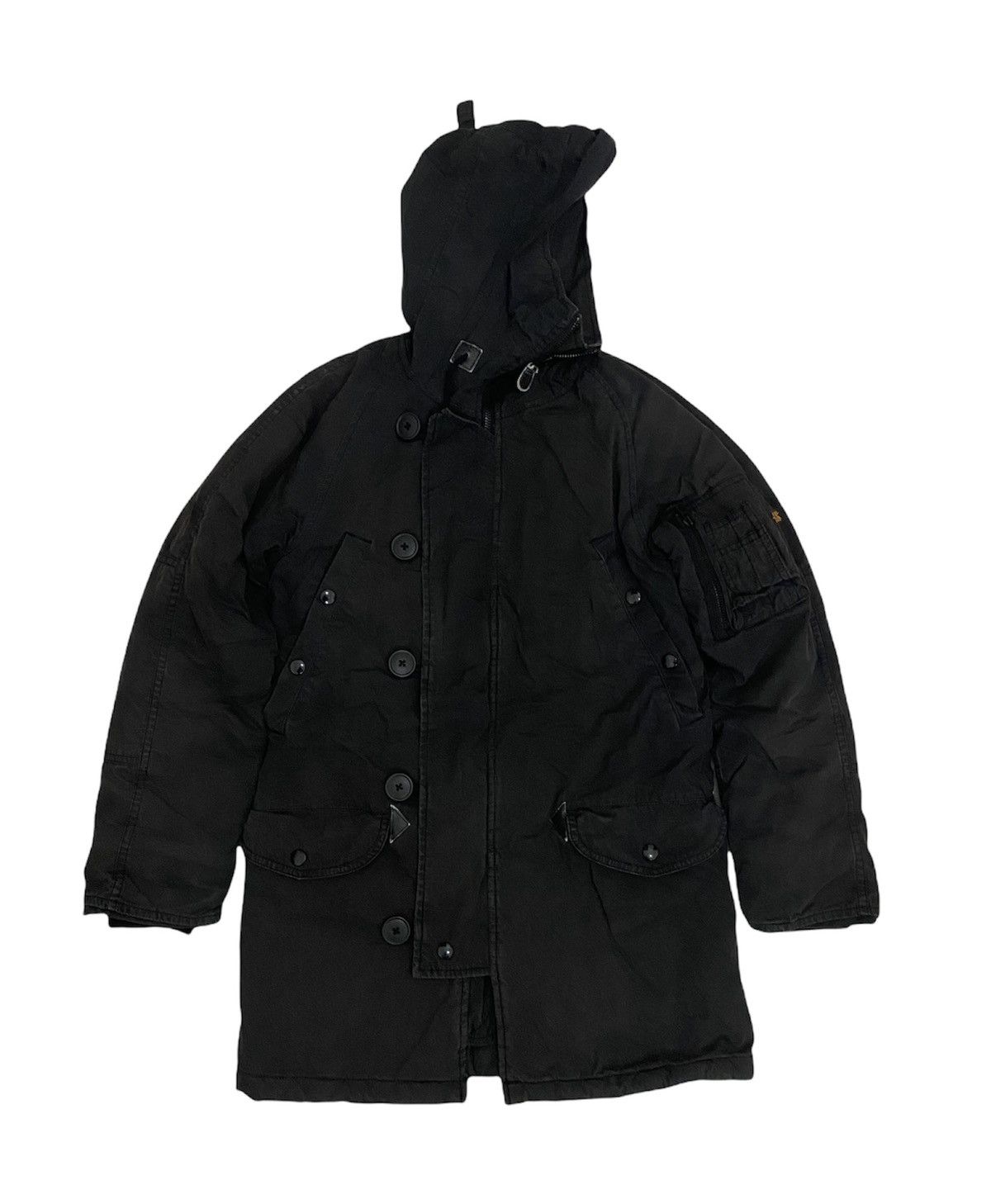 Margaret Howell Margaret Howell MHL x Alpha Industries Puffer Trench ...