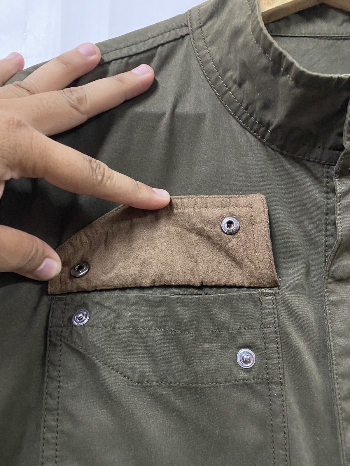 Nanamica × The North Face Vtg🌴The North Face White Label Waxed Cotton Light Jacket Size US M / EU 48-50 / 2 - 11 Thumbnail
