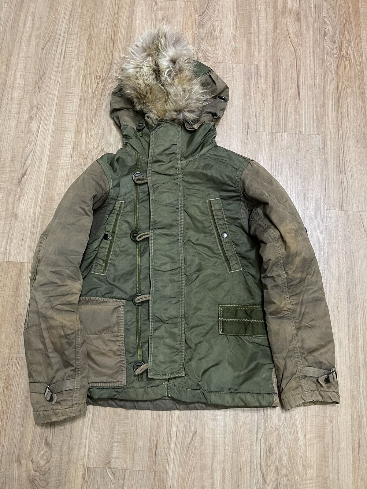 Japanese Brand Vintage Fatigue Survival Military Jacket Size US M / EU 48-50 / 2 - 1 Thumbnail