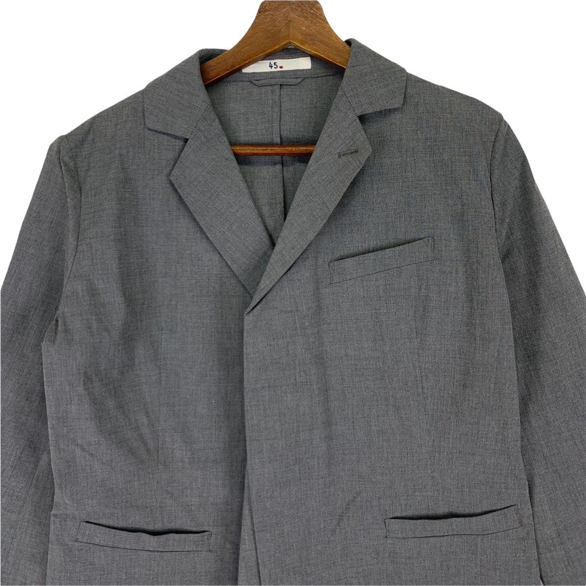 45rpm Vintage 45rpm Grey Blazer Coat Size US M / EU 48-50 / 2 - 2 Thumbnail