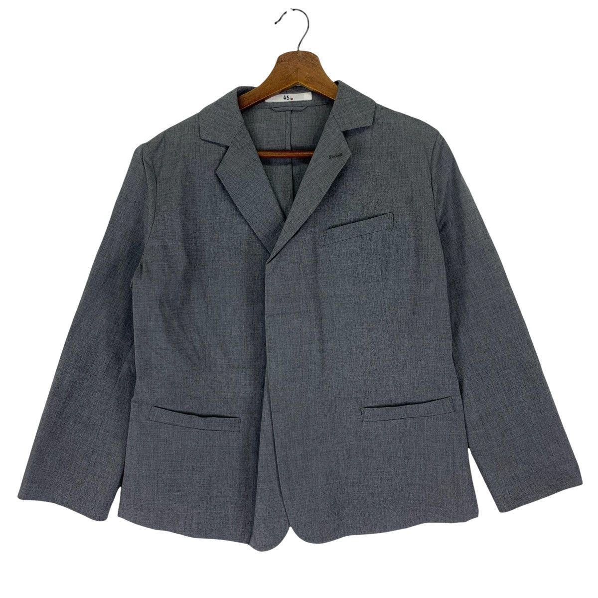 45rpm Vintage 45rpm Grey Blazer Coat Size US M / EU 48-50 / 2 - 1 Thumbnail