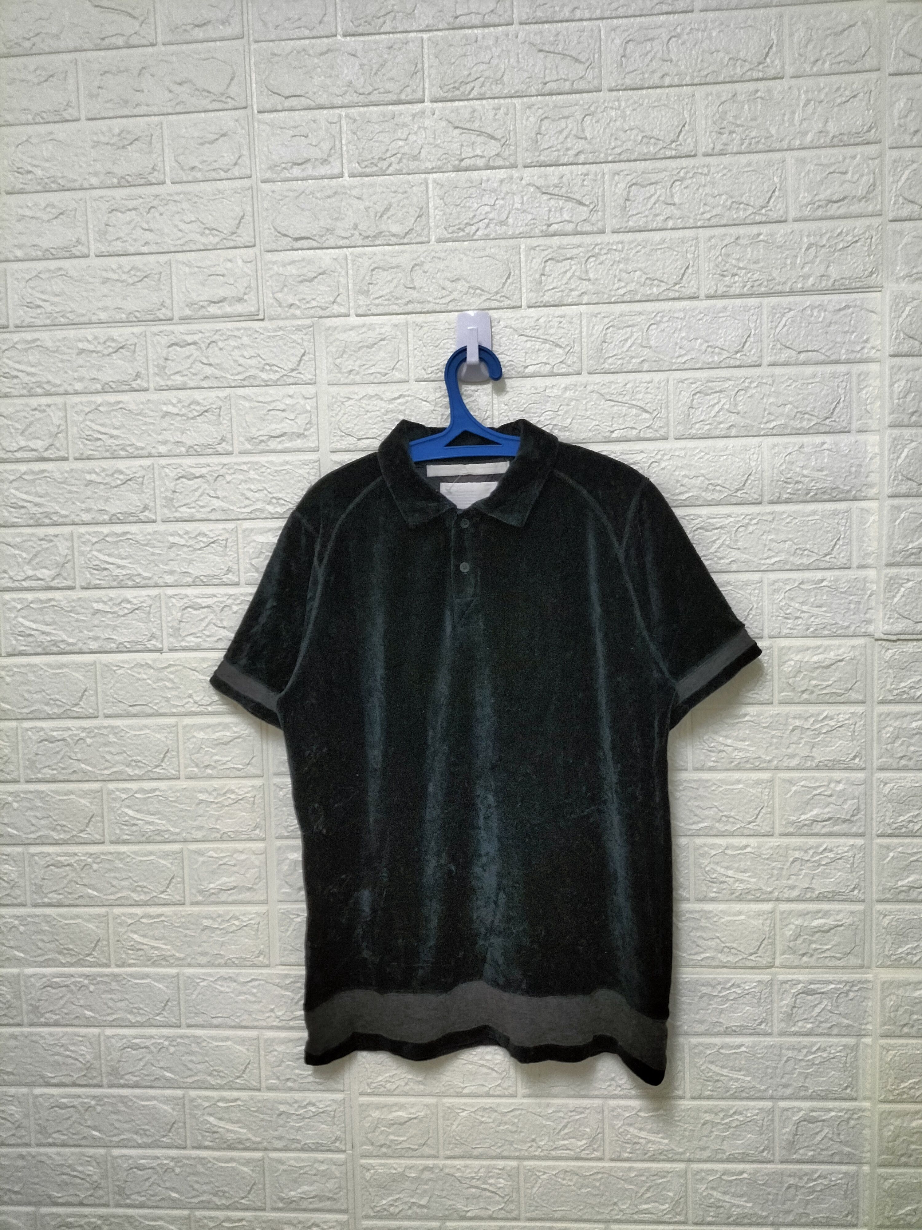 White Mountaineering White Mountaineering Velvet Polos Tshirt Size US M / EU 48-50 / 2 - 1 Thumbnail