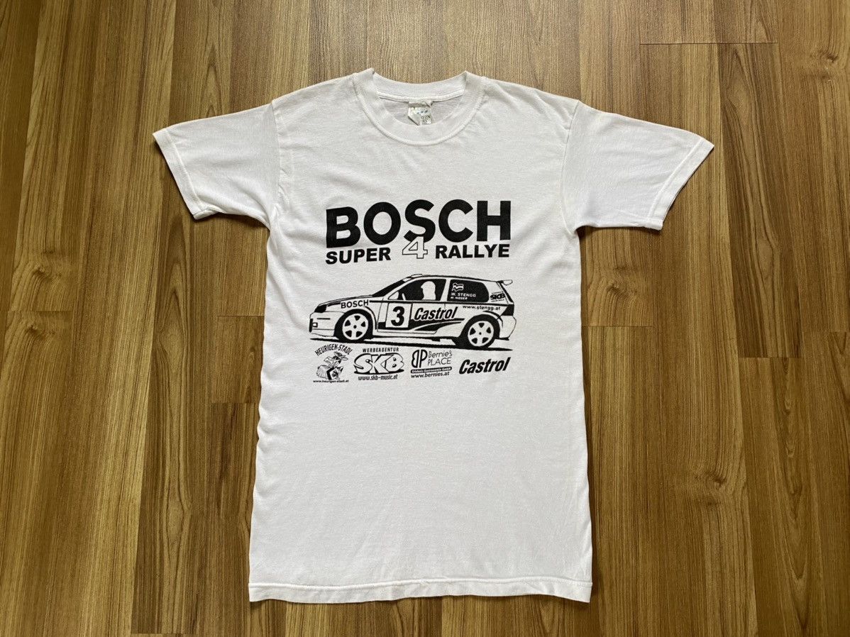 Vintage Vintage Bosch Castrol Rally Team T Shirt Tee Yamaha Subaru Size US S / EU 44-46 / 1 - 1 Thumbnail