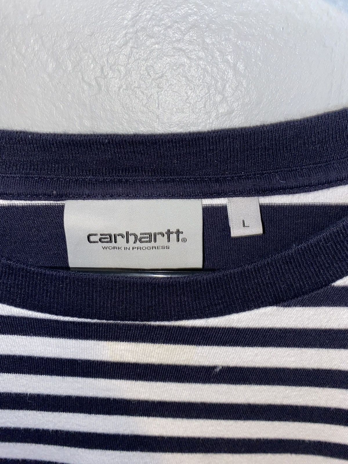 Carhartt Wip Carhartt WIP Striped L/S Size US L / EU 52-54 / 3 - 3 Thumbnail
