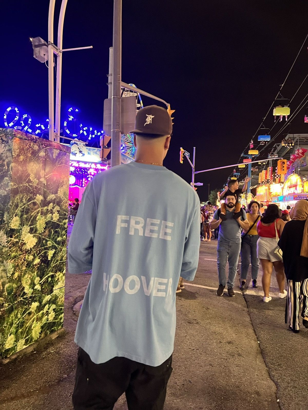 Drake × Kanye West BALENCIAGA FREE HOOVER T-SHIRT | Grailed