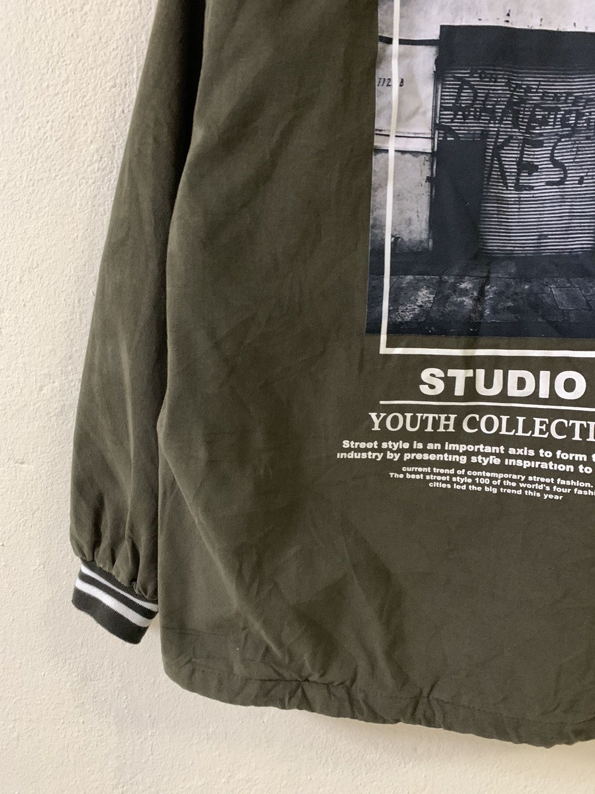 Japanese Brand Studio Youth Collection Jacket Size US L / EU 52-54 / 3 - 3 Thumbnail