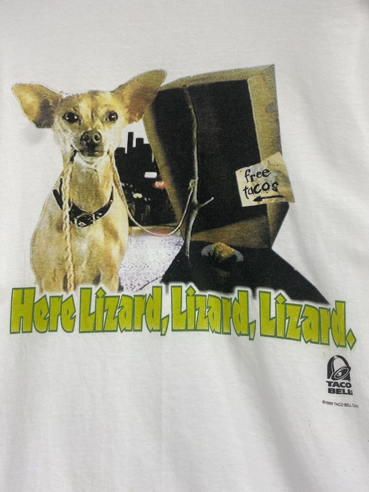 Vintage Vintage rare 1998 taco bell chihuahua Size US L / EU 52-54 / 3 - 3 Thumbnail