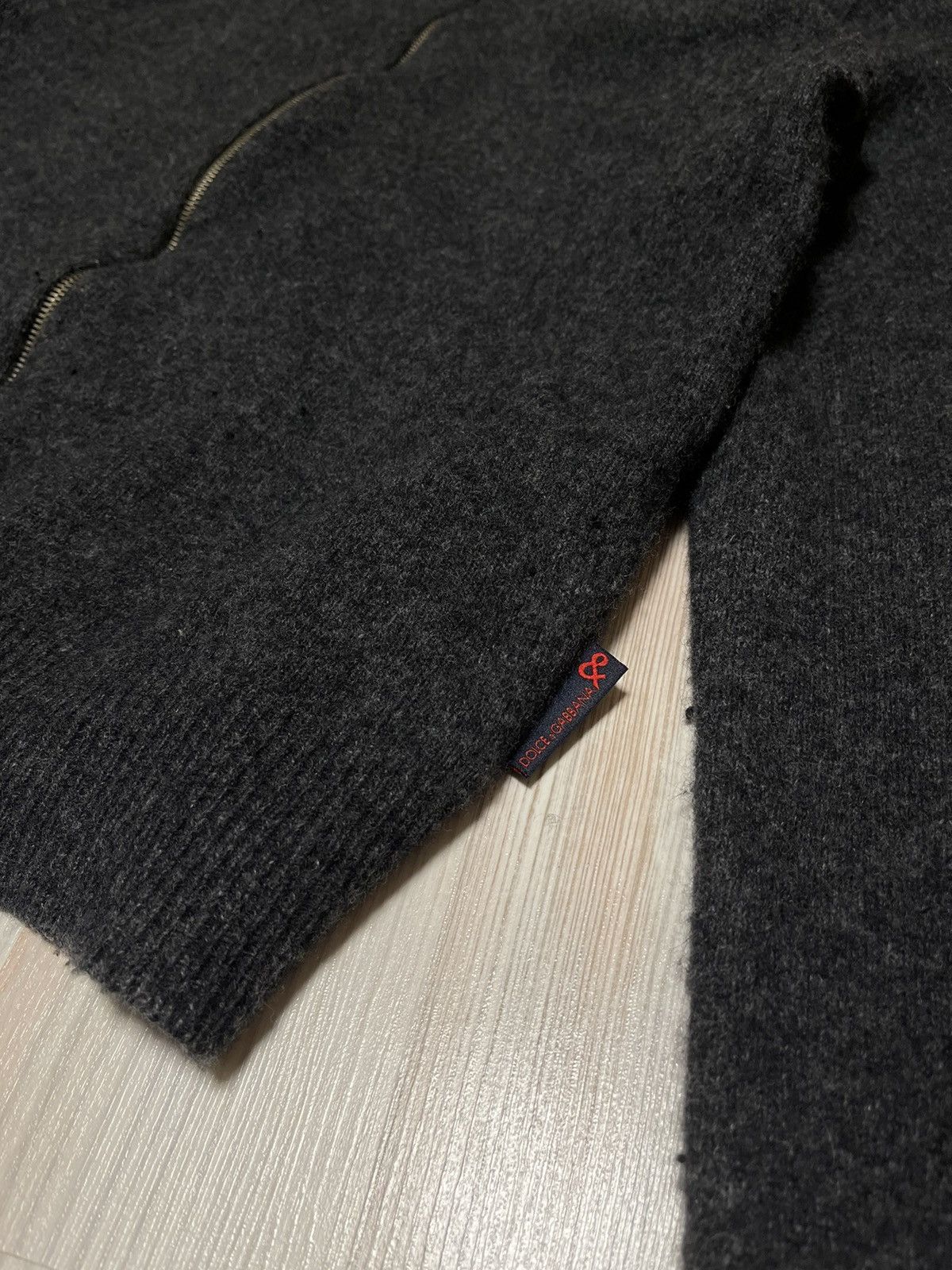 Dolce & Gabbana Dolce And Gabbana Wool Zipped Knit Sweater Size US M / EU 48-50 / 2 - 5 Thumbnail