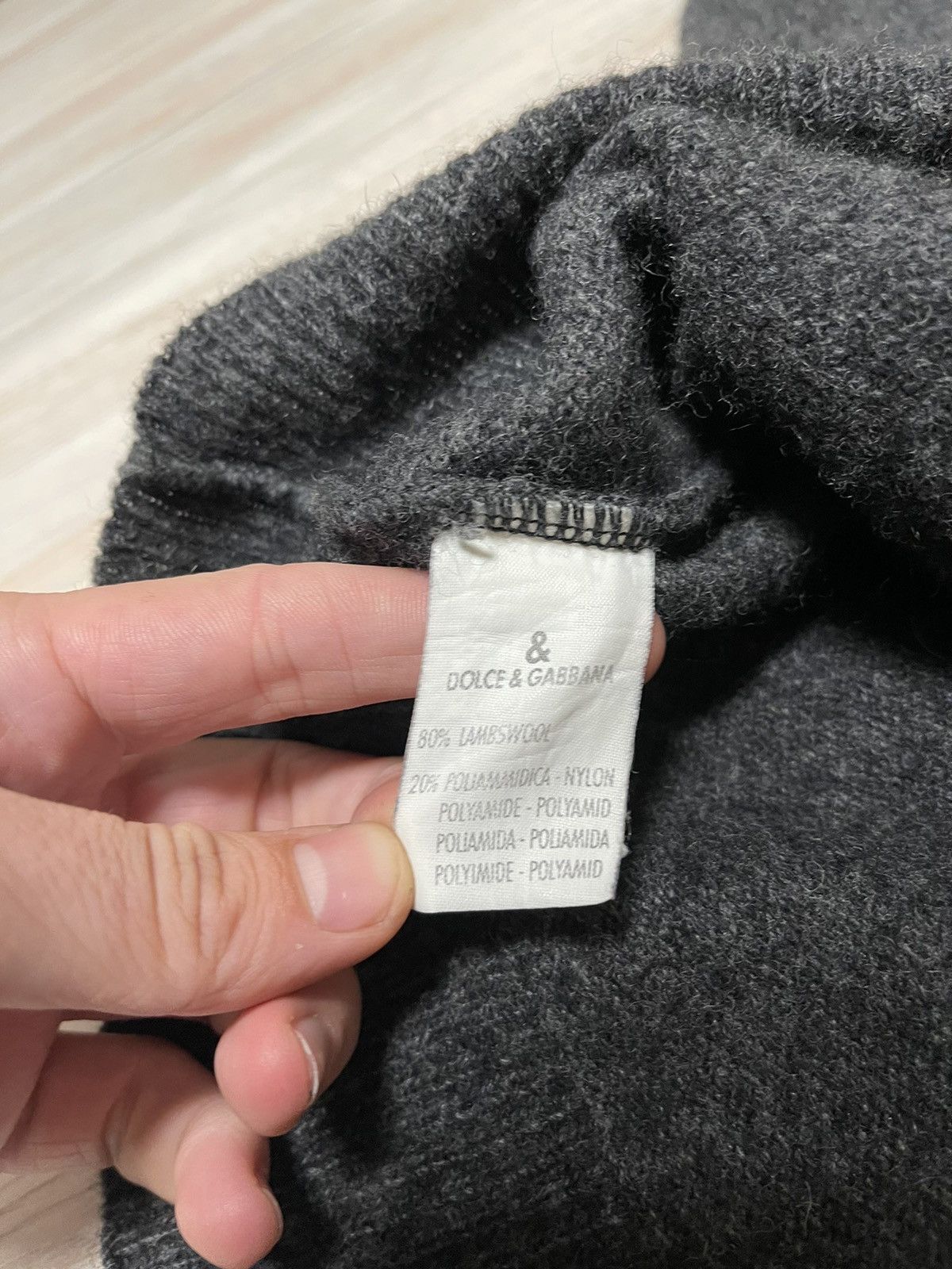 Dolce & Gabbana Dolce And Gabbana Wool Zipped Knit Sweater Size US M / EU 48-50 / 2 - 9 Thumbnail
