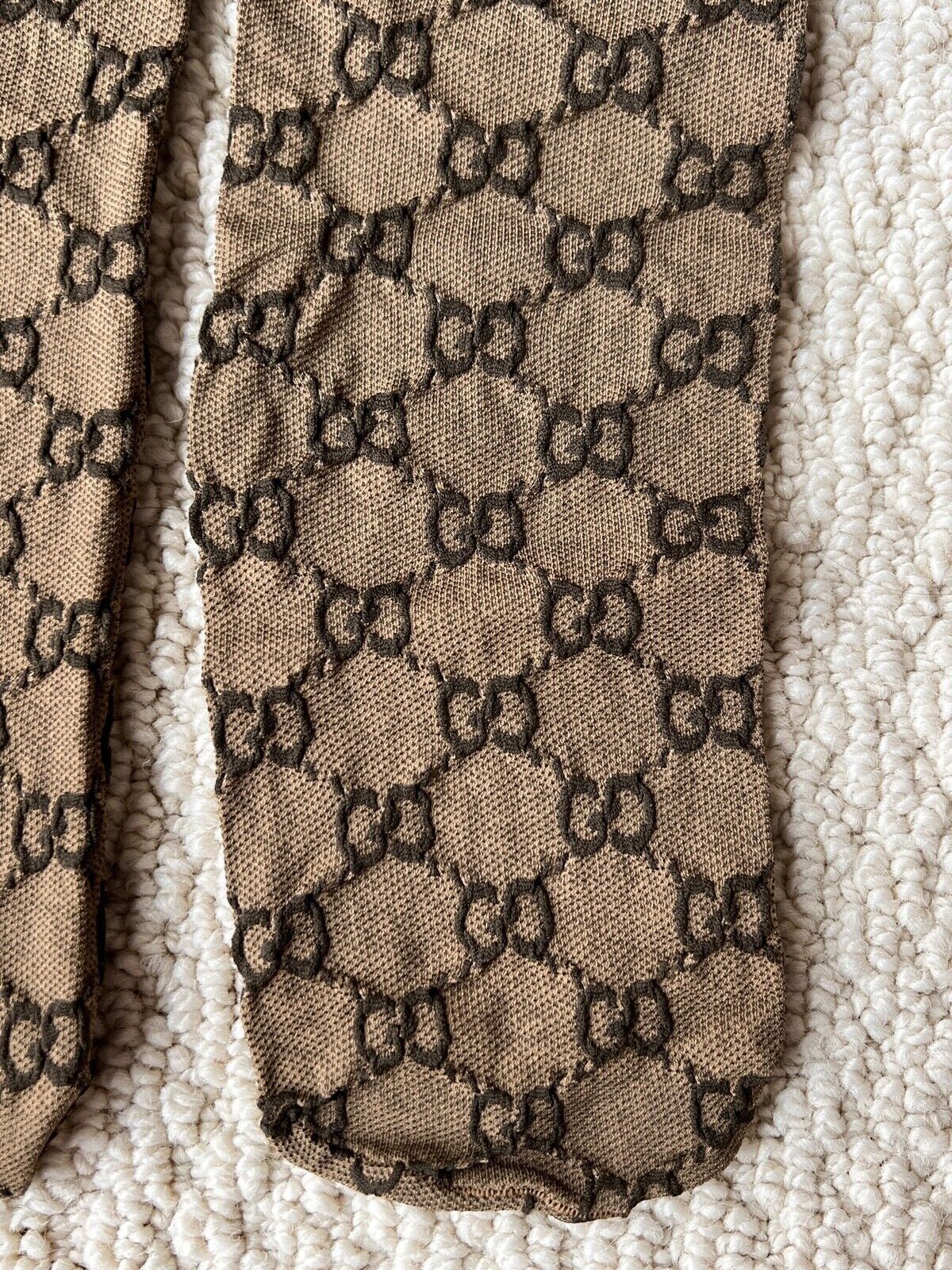 Gucci Socks in Beige Size ONE SIZE - 7 Thumbnail