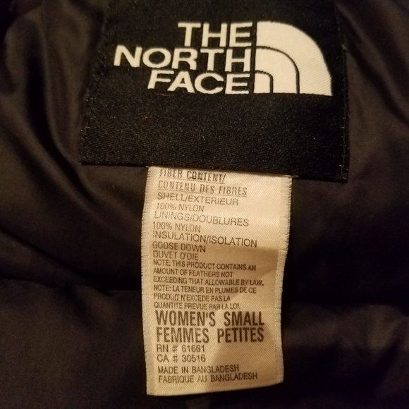 The North Face North Face Womens Large Orange Nuptse Puffer Jacket Ski Coat Size S / US 4 / IT 40 - 6 Thumbnail