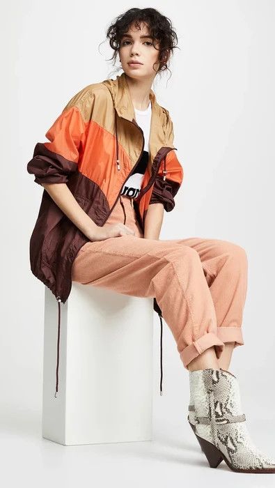 Isabel Marant Multicolor Raincoat Size XS / US 0-2 / IT 36-38 - 2 Thumbnail