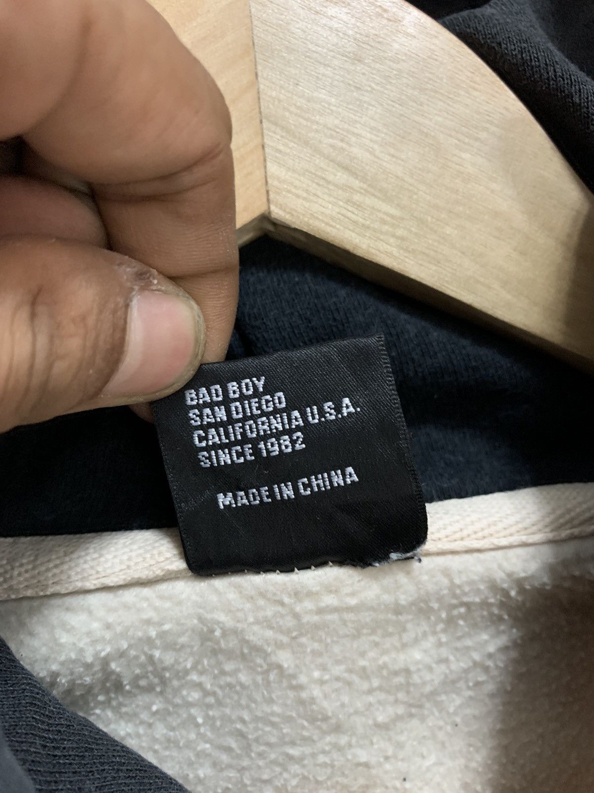 Japanese Brand Badboy Spellout Hoodie Size US M / EU 48-50 / 2 - 6 Thumbnail
