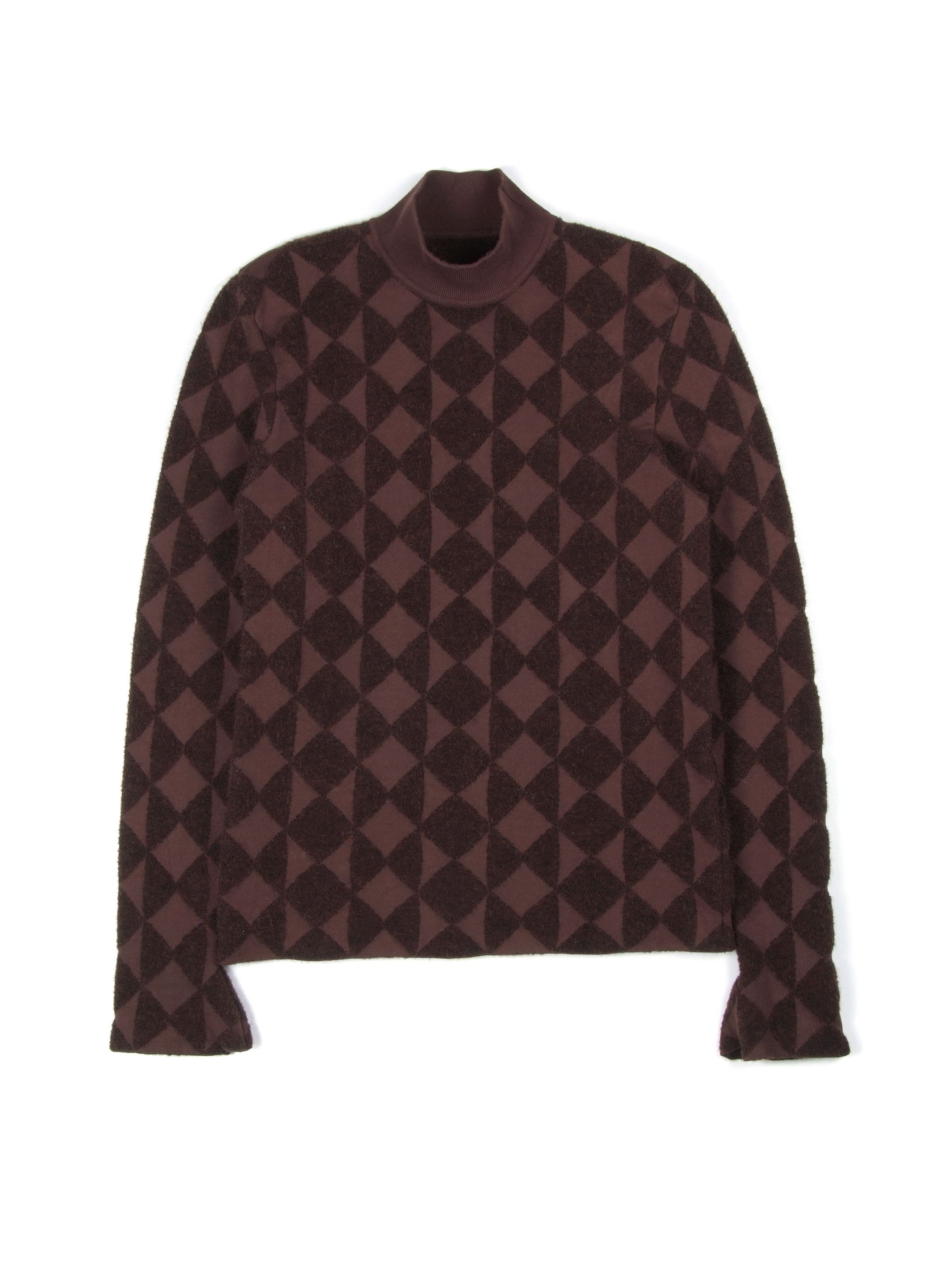 Ermenegildo Zegna × Z Zegna Zegna Alpaca High Neck Hybrid Sweater Size US XL / EU 56 / 4 - 1 Thumbnail