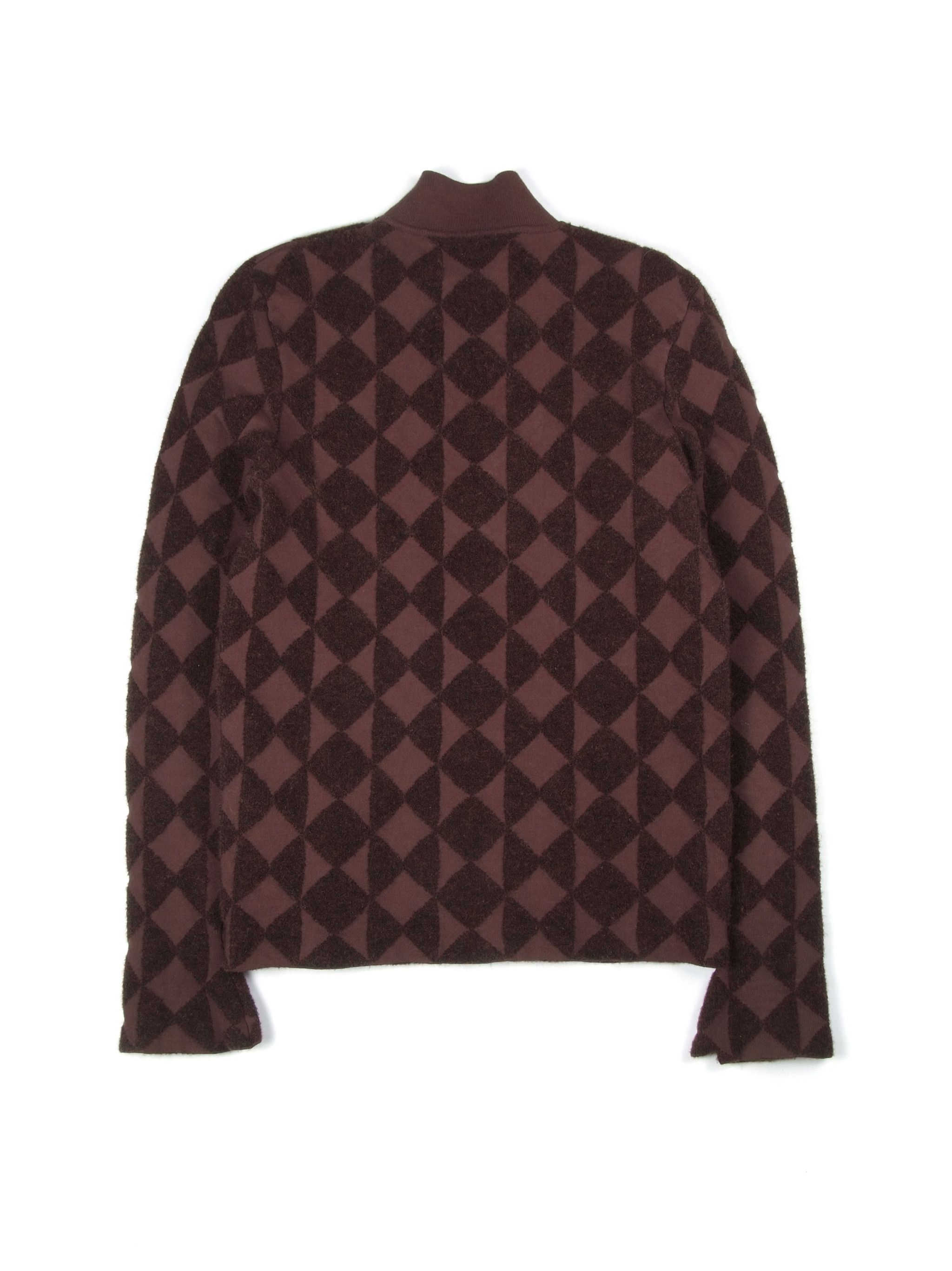 Ermenegildo Zegna × Z Zegna Zegna Alpaca High Neck Hybrid Sweater Size US XL / EU 56 / 4 - 3 Thumbnail