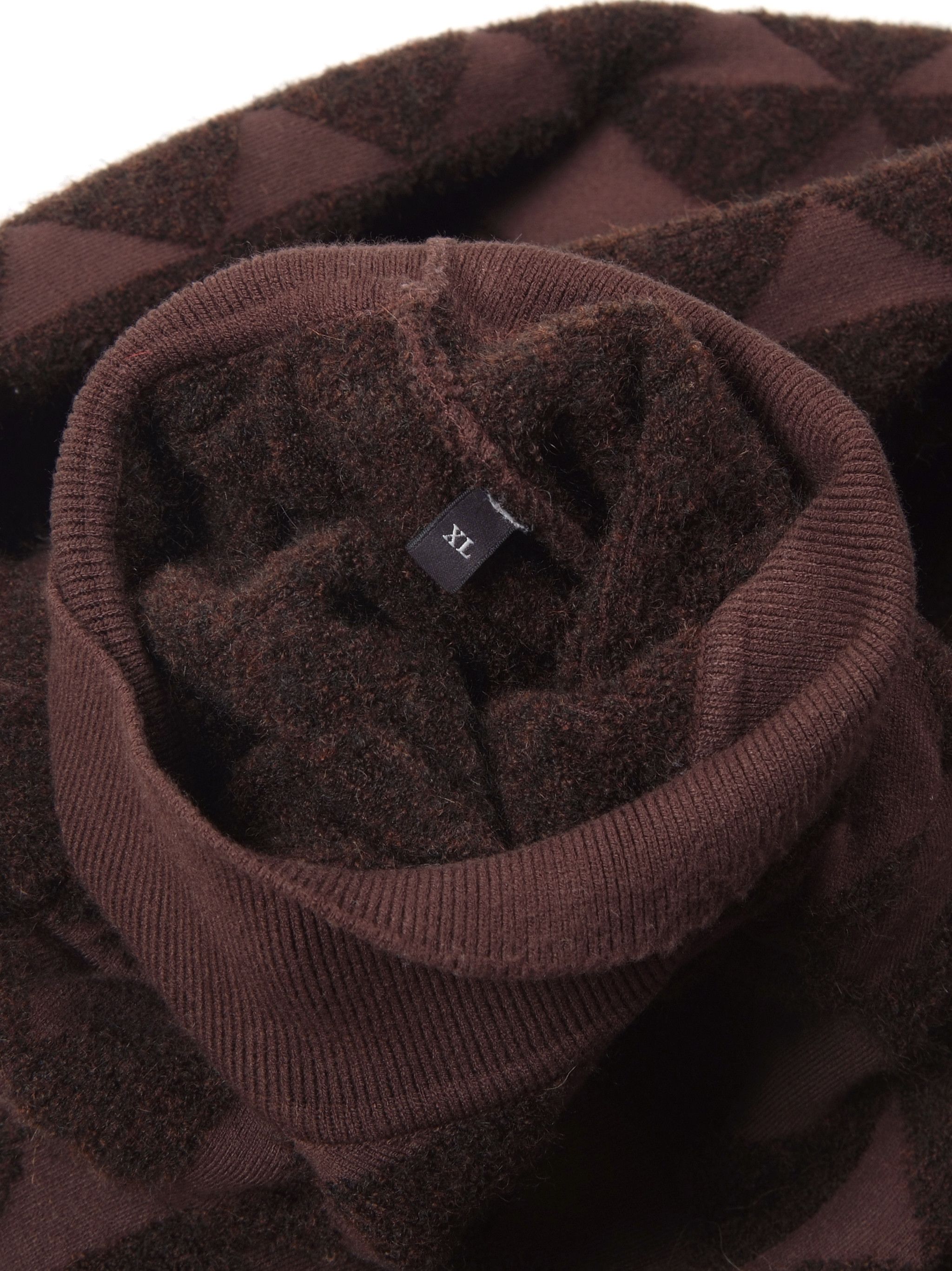 Ermenegildo Zegna × Z Zegna Zegna Alpaca High Neck Hybrid Sweater Size US XL / EU 56 / 4 - 5 Thumbnail