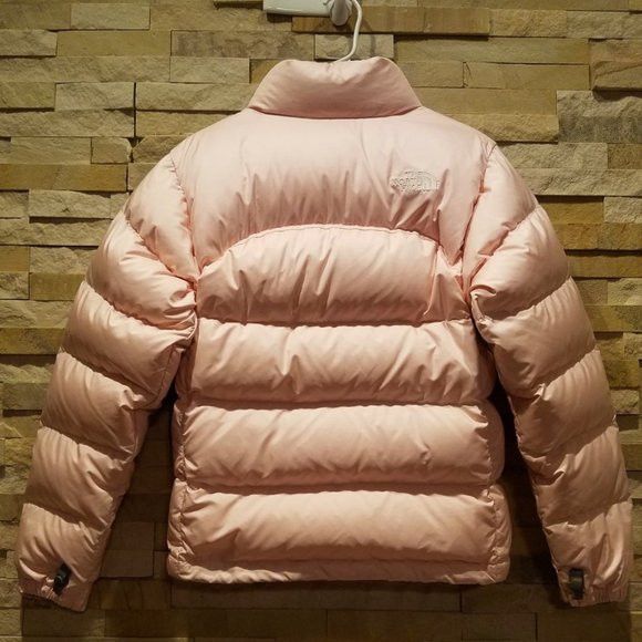 The North Face North Face Womens Small Pink Nuptse Puffer Jacket Down Coat Size S / US 4 / IT 40 - 9 Thumbnail