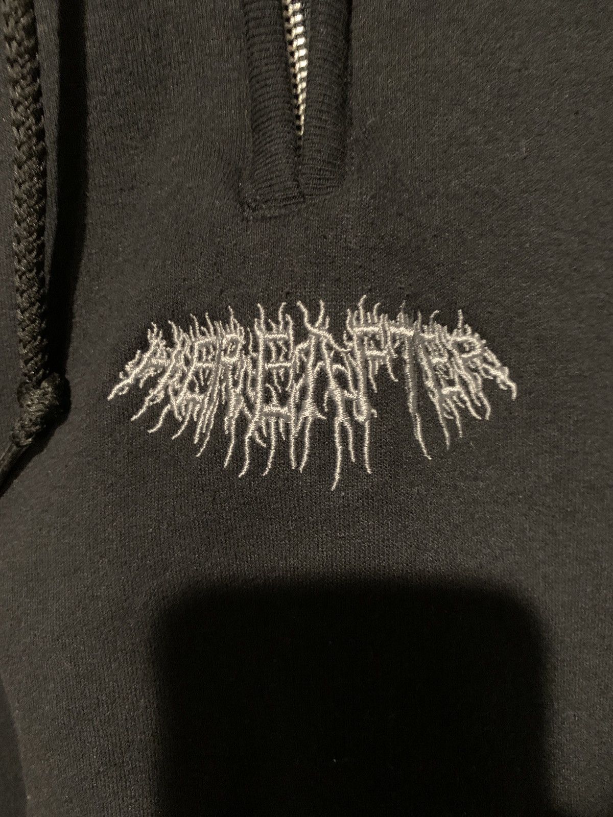 Other × Vintage HEREAFTERDEATH Lone Wolf Hoodie Size US M / EU 48-50 / 2 - 4 Thumbnail